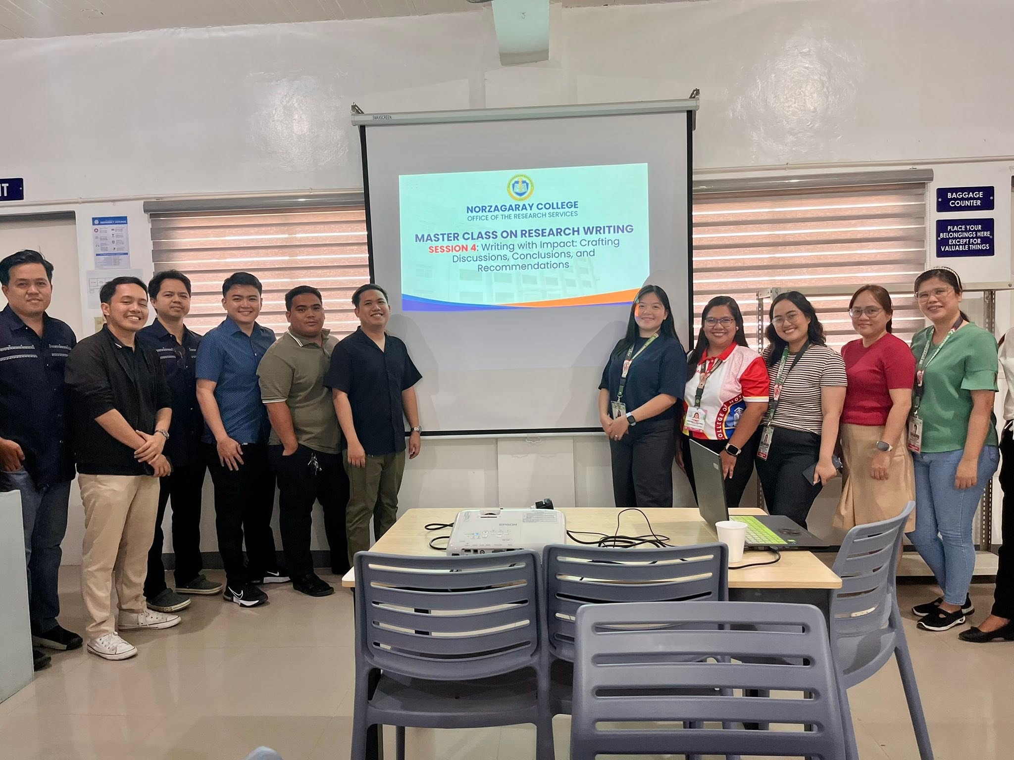MASTER CLASS ON RESEARCH WRITING