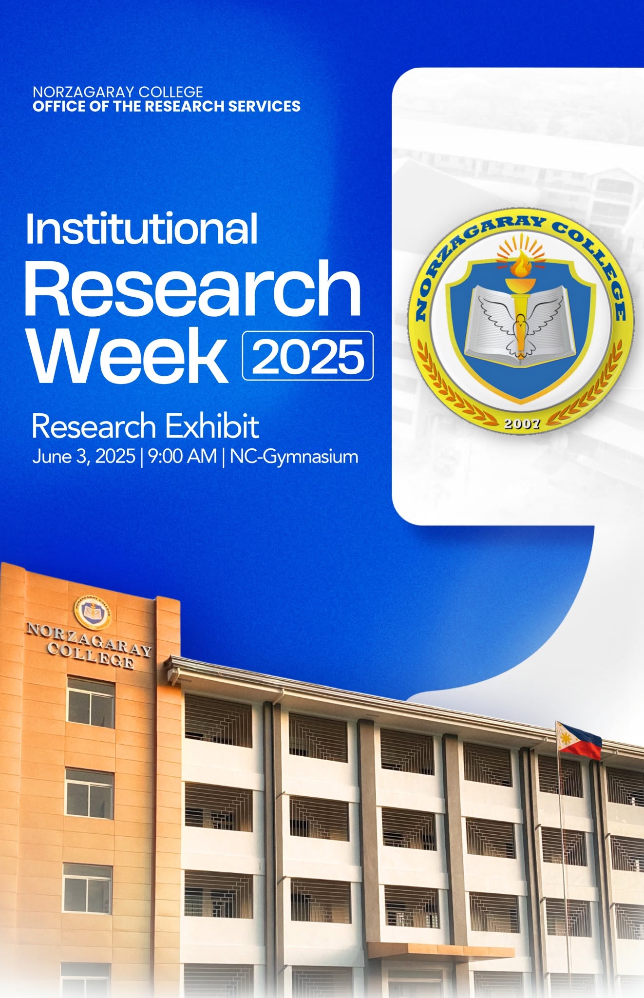 INSTITUTIONAL RESEARCH WEEK 2025 – DAY 1: RESEARCH EXHIBIT