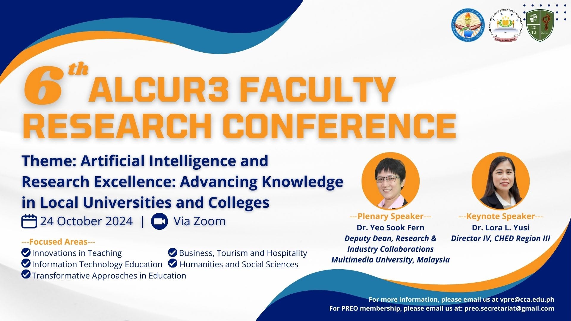 6th ALCU-R3 Faculty Research Conference – Research Writing and AI in Research