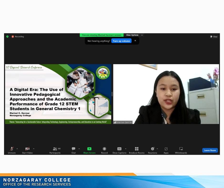 Marinel Germar Wins Best Paper Presenter and Best Paper Award at Laguna University Research Conference