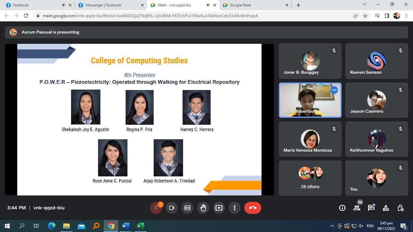 Arjay Robertson A. Trinidad Wins Best Presenter Award – Students’ Research Presentation