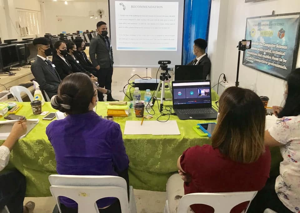 Onsite and Online Thesis Defense of BSCS Students