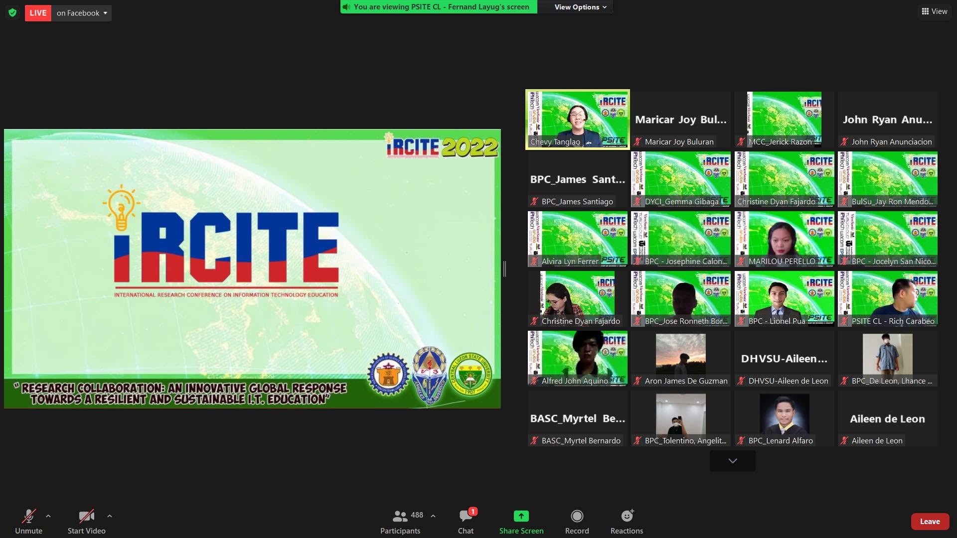 IRCITE 2022 – International Research Conference on Information Technology Education