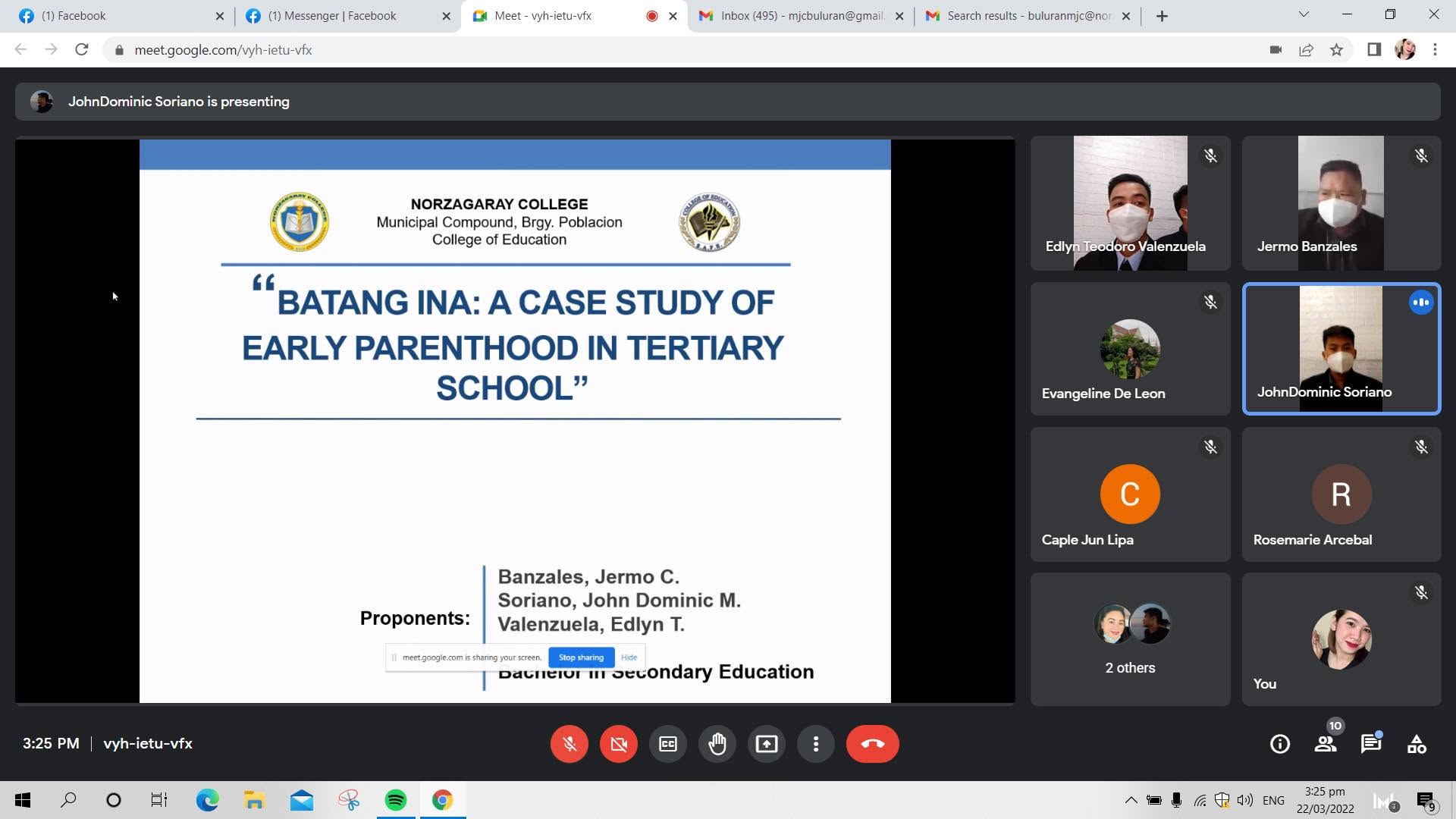 BSED Students Successfully Complete Virtual Thesis Defense – Day 2