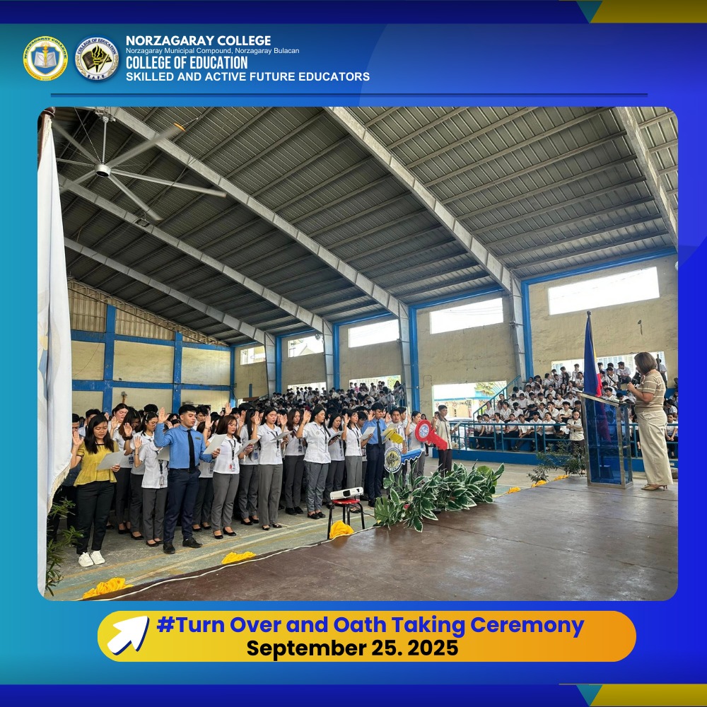 Turn Over and Oath Taking Ceremony of Student and Alumni Organizations