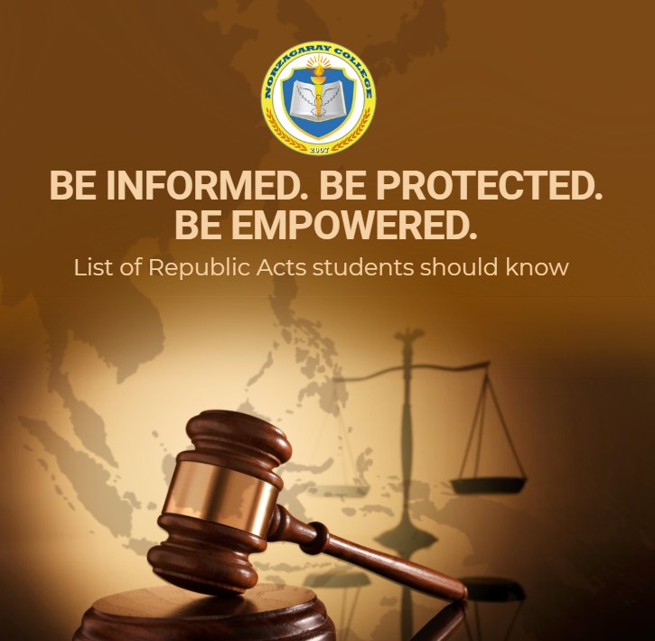 RA Highlights: Laws Every Student Should Know